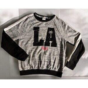 Victoria's Secret PINK Los Angeles Bling Crew Sweatshirt Small S
